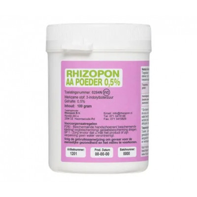 Регулятор роста растений Ризопон Powder AA 0,5% Rhizopon 0,1 кг